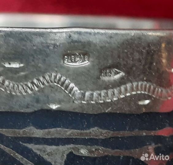 Коньячный набор Кубачи серебро 513 грамм