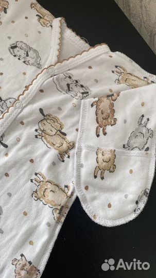 Комплект на новорожденного 62