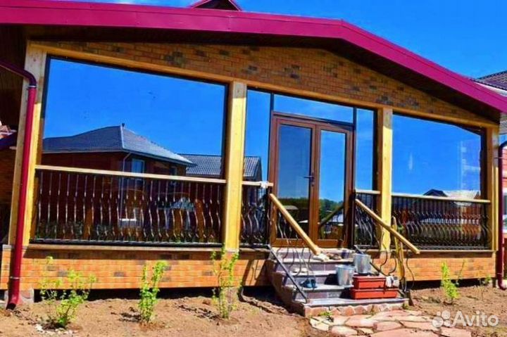 Пластиковые окна. остекление домов