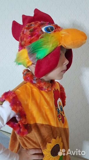 Новогодний костюм петушок (петух) прокат