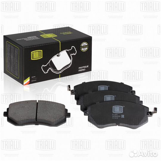 Колодки торм. диск. перед. для а/м Subaru