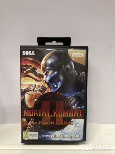 Картриджи sega mortal combat II upgrade