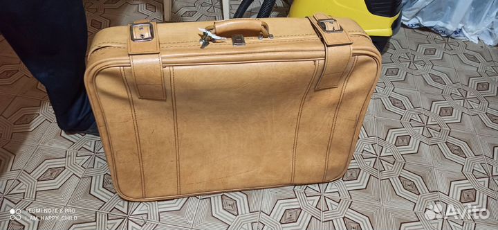 Кожаный чемодан СССР