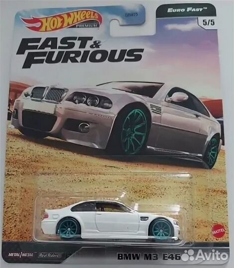 Hot Wheels premium BMW M3 e46
