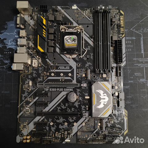 Материнская плата asus TUF B360-plus gaming купить в Санкт-Петербурге ...