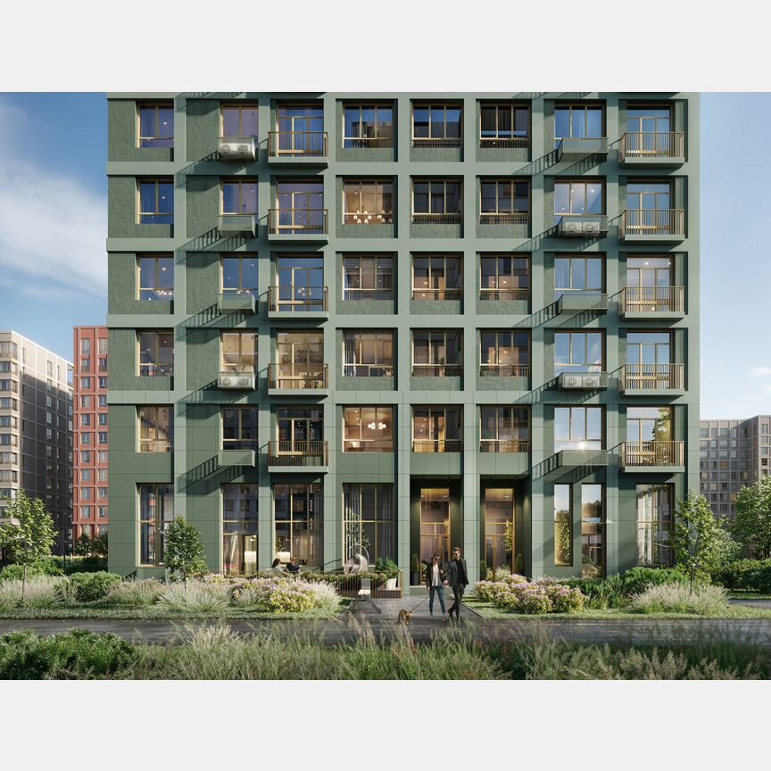 3-к. квартира, 68,1 м², 7/12 эт.