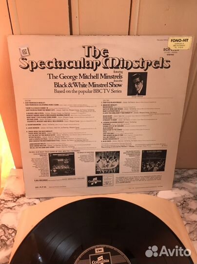 Пластинка George Mitchell spectakular minstrels