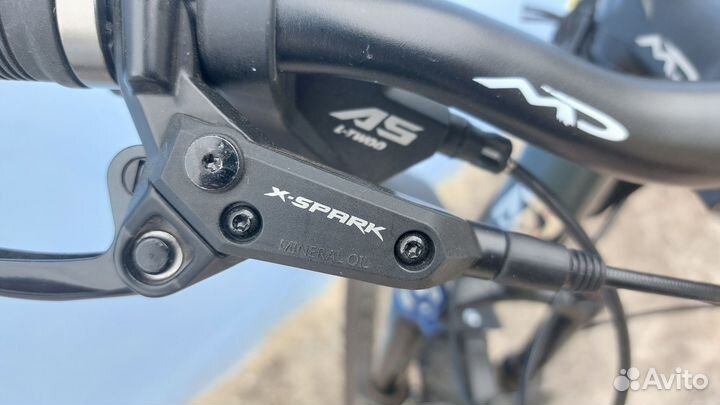 Горный велосипед, полуфэт, 29 колеса, гидравлика