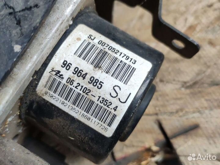 Блок абс на Шевролет Авео Т250