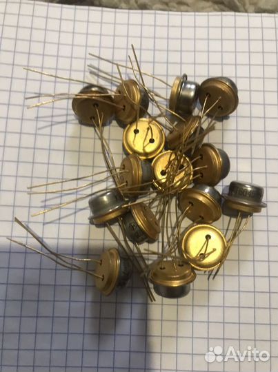 Радиодетали СССР транзисторы кт 608,602