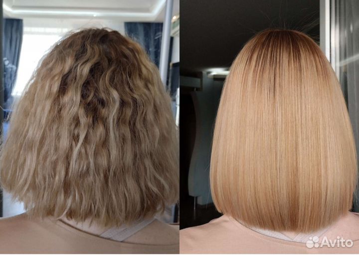 Кератин Ботокс Нанопластика Окрашивание Стрижки