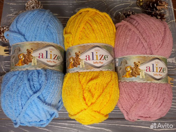 Пряжа alize softy plus