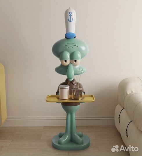 Декоративная статуя Сквидварда 100cm