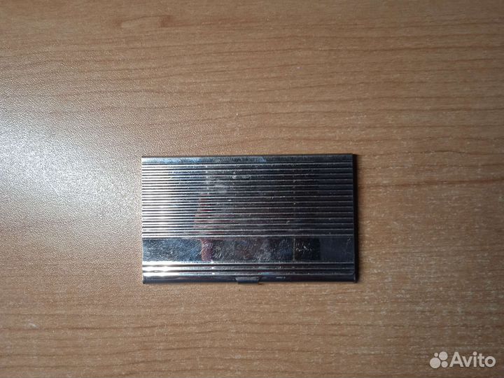 Визитница из нержавеющей стали