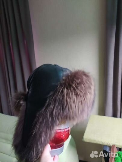 Шапка ушанка женская