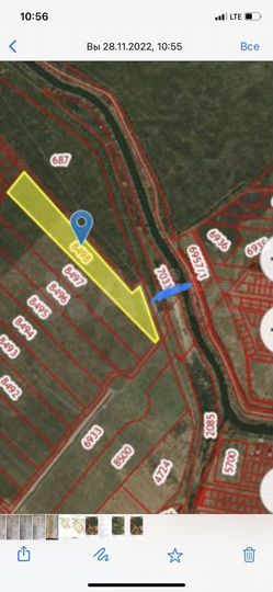 Участок 4,56 га (СНТ, ДНП)