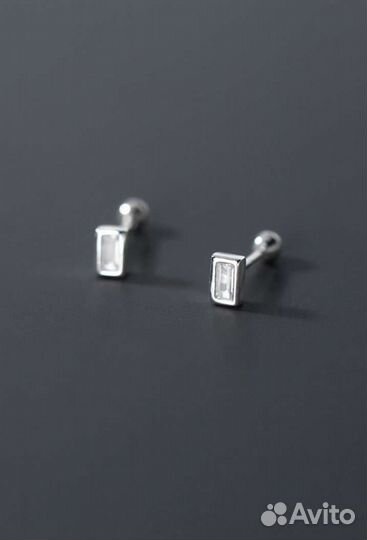 Серебряные серьги 925 пробы