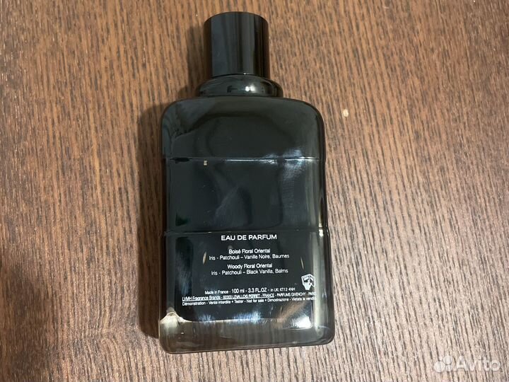 Givenchy gentleman eau de parfum,intense 100ml