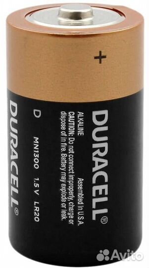 Батарейка Duracell Basic LR20 D BL2