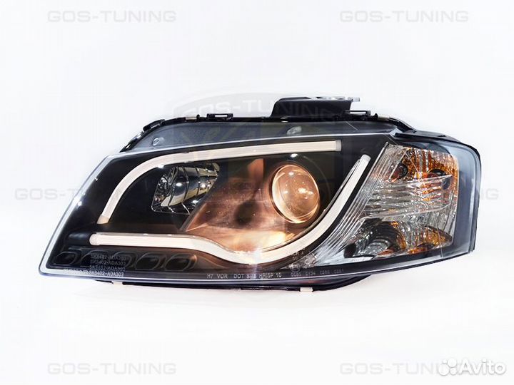Передние фары Ауди А3 / Audi A3 (03-08)