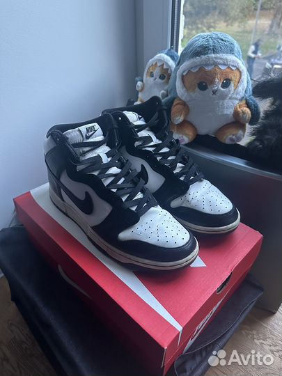Nike dunk panda high оригинал