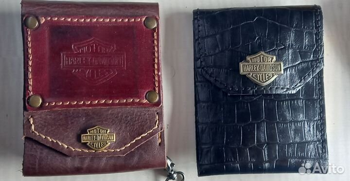 Кошелёк Harley- davidson кожа