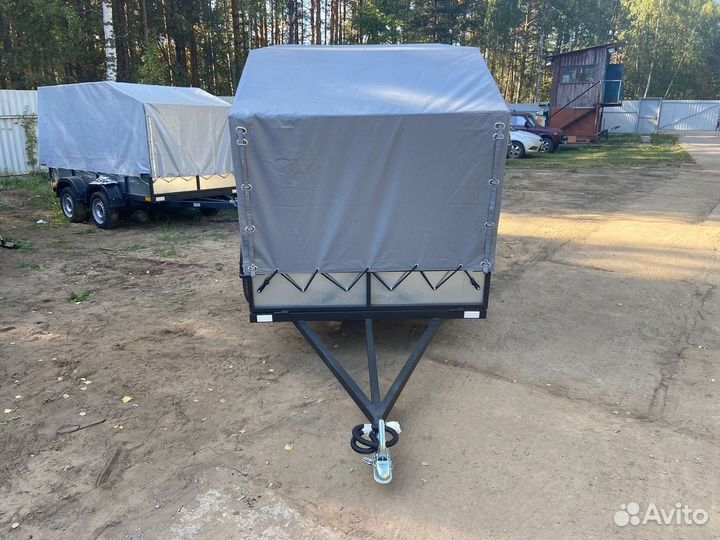 Прицеп одноосный 3.0х1.5 бортовой усиленный