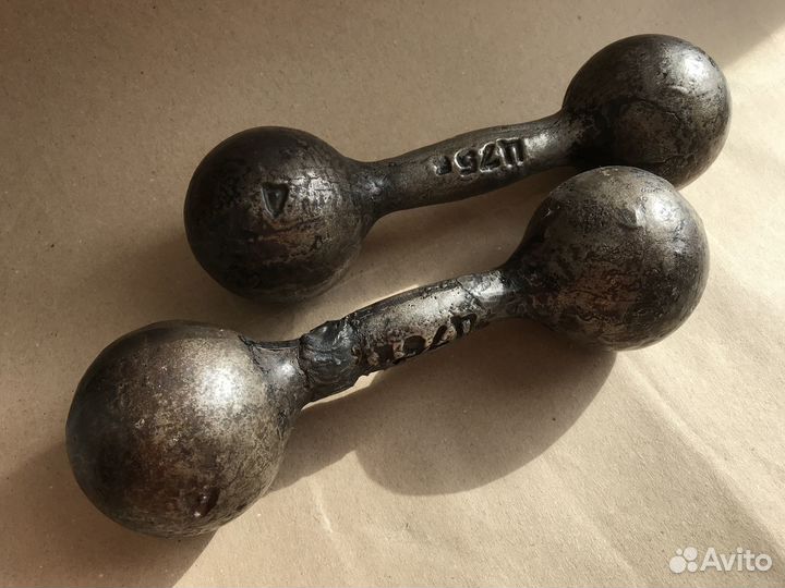 Гантели по 4 кг СССР