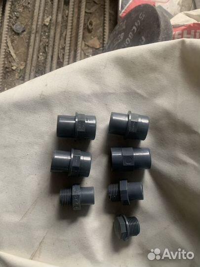 Пвх фитинг под вклейку, краны, уголоки, муфты