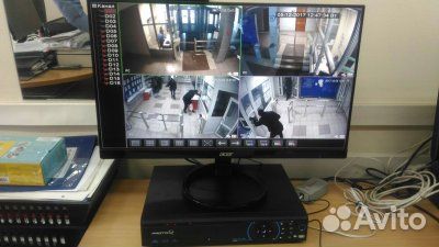 Установка видеонаблюдения