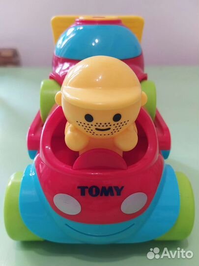 Заводная машинка Tommy 3 в 1 с эвакуатором