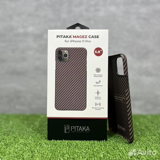 Pitaka для iPhone 11 Pro/11 Pro Max золотой
