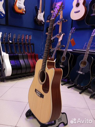 Гитара электроакустическая cort MR600F 1
