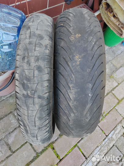 180/55 120/70 р17 michelin pilot road 4 gt