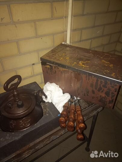 Мангал шампура казан и коптильня