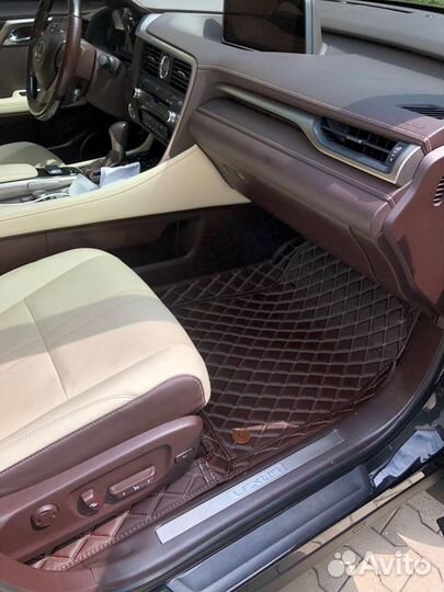 3D коврики из экокожи Lexus RX Лексус рх