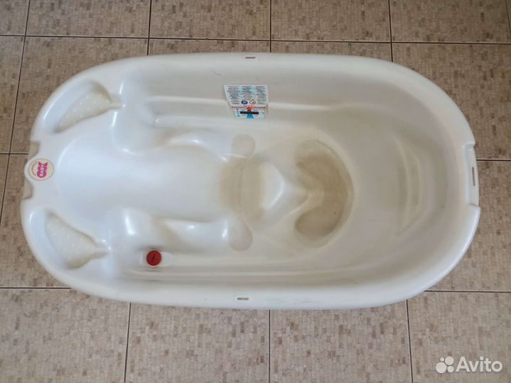 Ванна для новорожденных итальянская с термометром