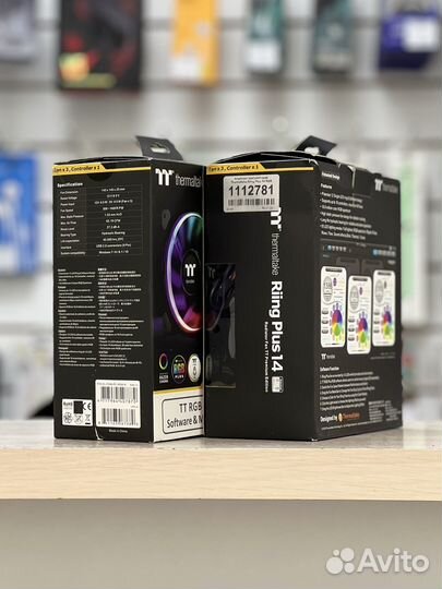 Новые вентиляторы TT Riing Plus 14 RGB