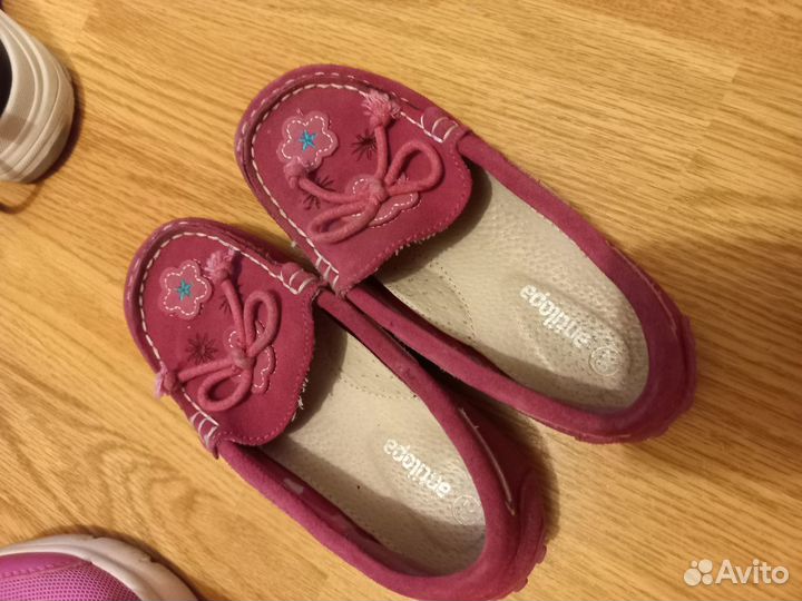 Мокасины на девочку