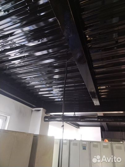 Безвоздушная покраска. Фасады, стены, потолки