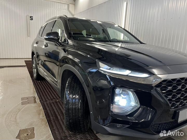 Hyundai Santa Fe 2.2 AT, 2018, 87 600 км