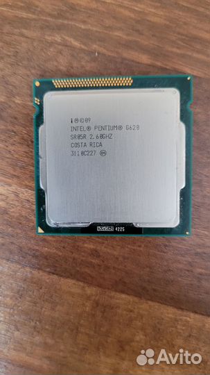 Процессор intel pentium G620