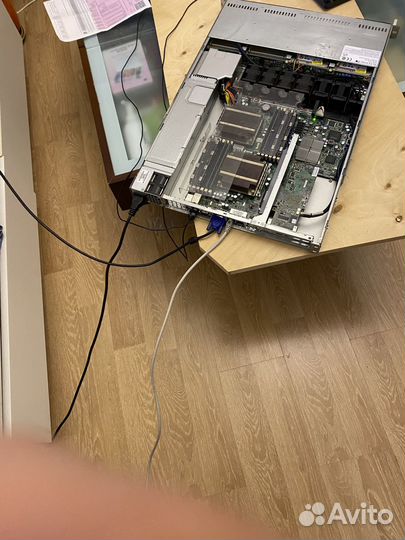 Сервер Supermicro 1U /2x Xeon Е5530 / 48GB DDR3