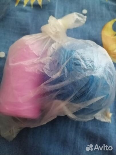 Нитки для мочалки вязки