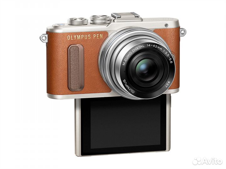 Olympus Pen E-PL8 Kit Black, Brown Новый