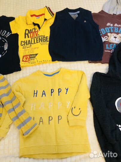 Детские вещи на мальчика 4-5 лет