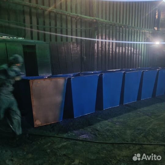 Контейнер для мусора 890x700x1100