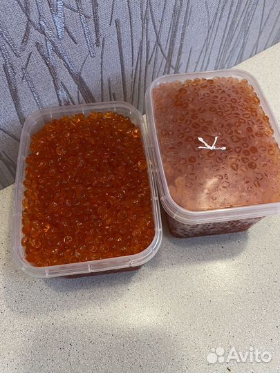 Икра красная кижуч