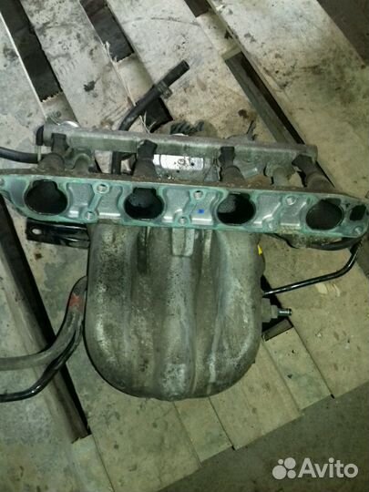 Дроссельная заслонка, коллектор шевроле эванда