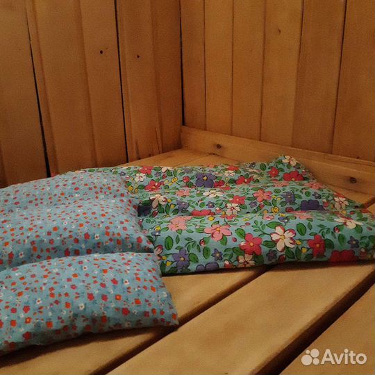 Банное сидение с кедровой стружкой и травами